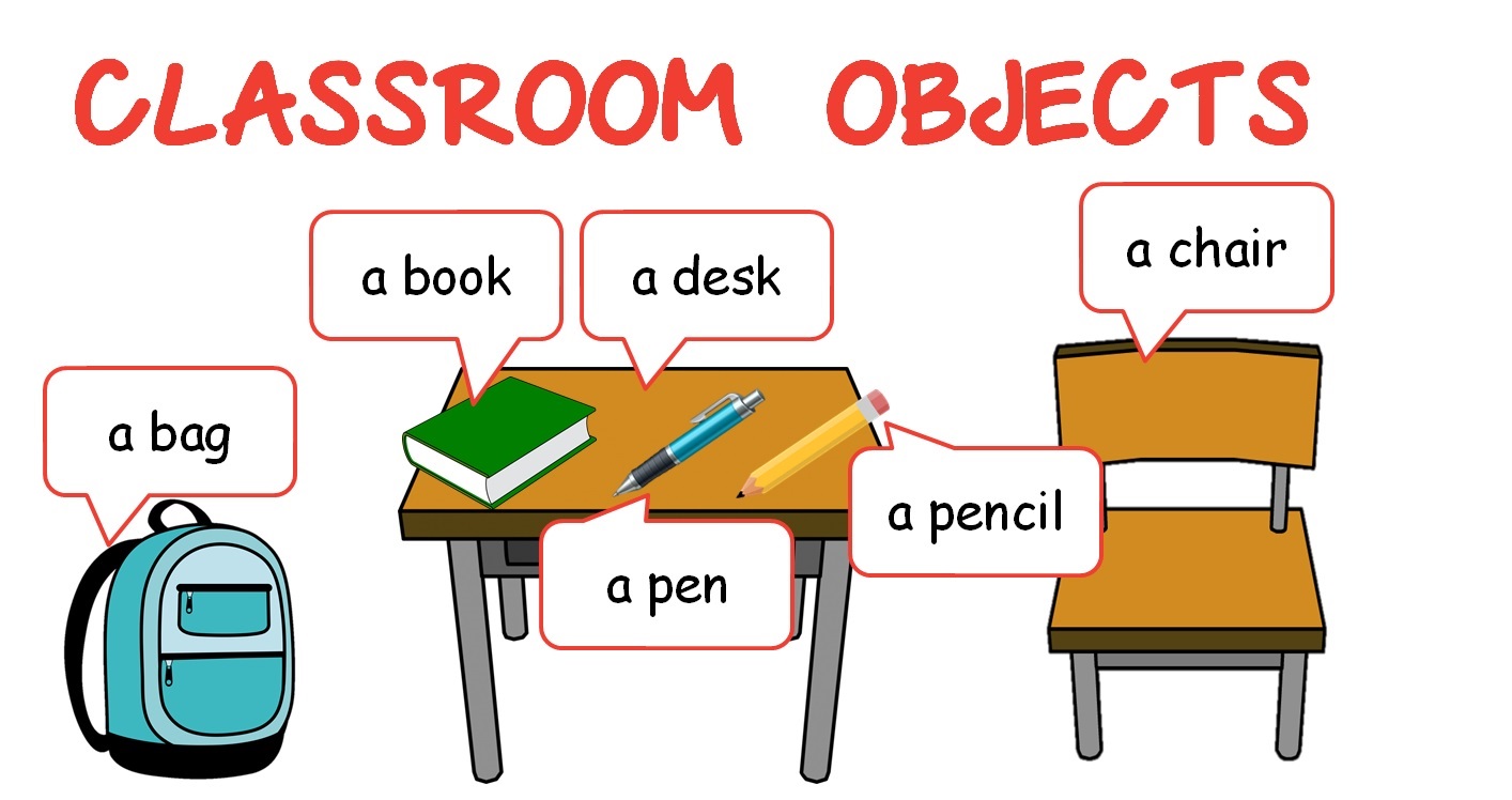 Enjoy Teaching English Classroom Objects Printables