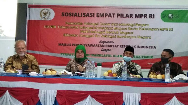 Perkuat rasa Nasionalisme, MPR RI gelar Sosialisasi 4 Pilar di Lotim