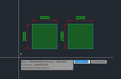 Tinh tong dien tich cac hinh trong autocad