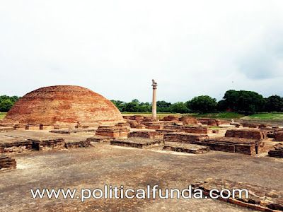 Ananda stupa & Ashoka pillar kolhua image free download