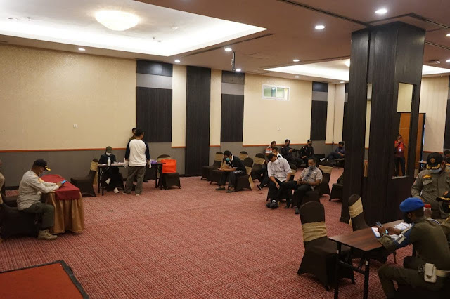Gelar Operasi Yustisi di Hotel Seputaran Jayapura, Dua Pegawai Dinyatakan Positif