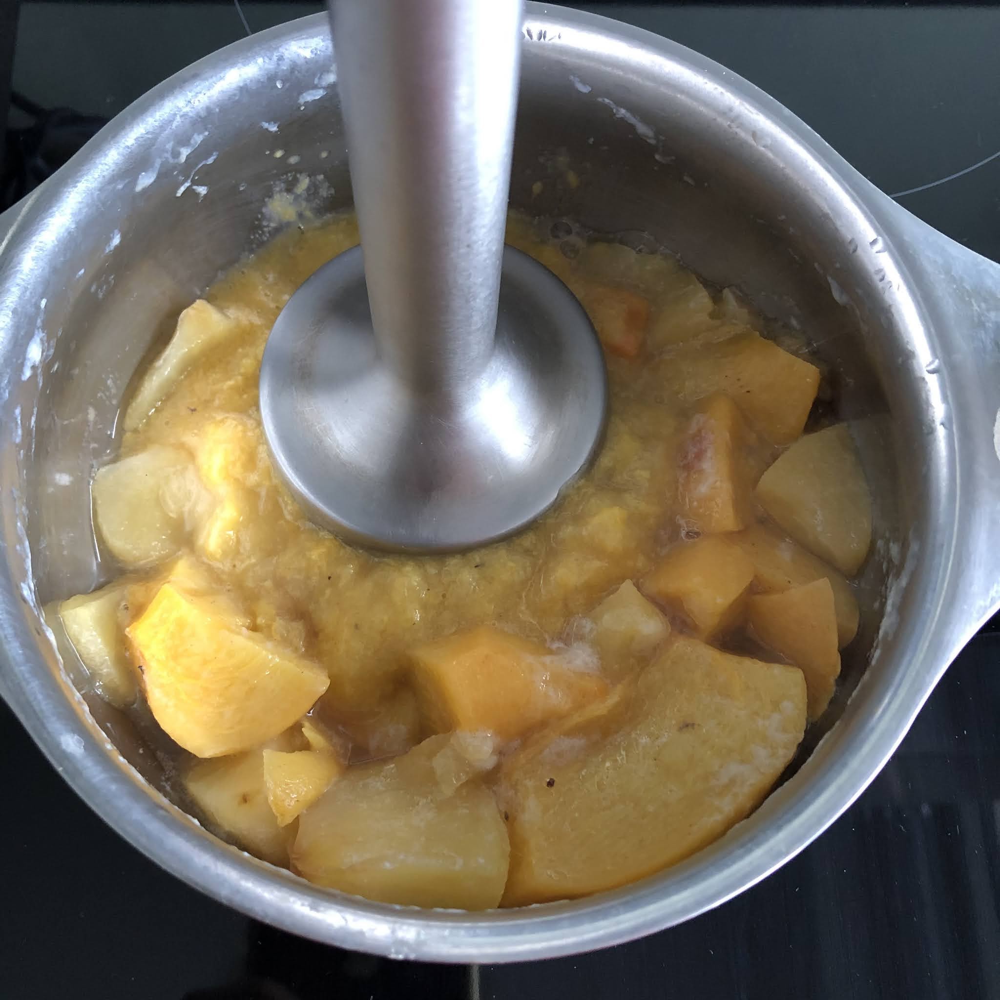 Les recettes de la débrouille Compote kaki pomme sans sucres ajoutés