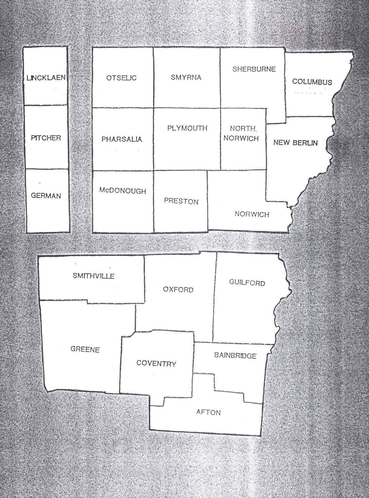 Exploring Chenango County, New York: EARLY HISTORY OF THE TOWNS