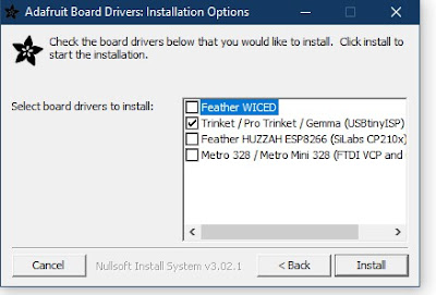 USBTinyISP driver instal USBTinyISP driver instal