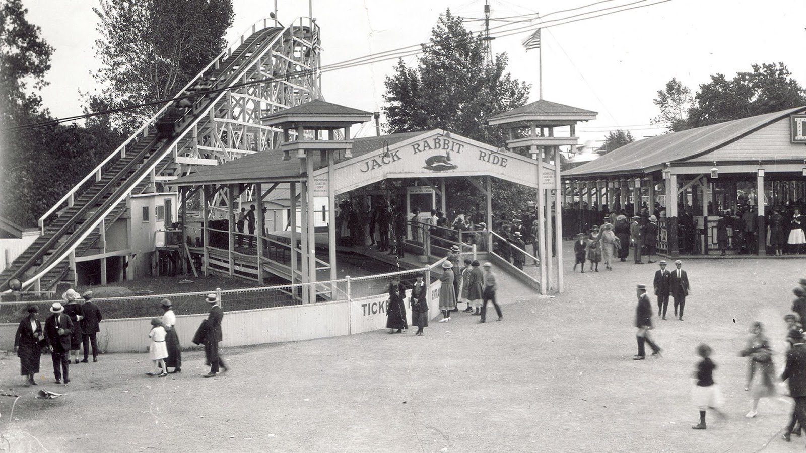 NewsPlusNotes: Seabreeze Amusement Park's Classic Jack Rabbit Coaster ...