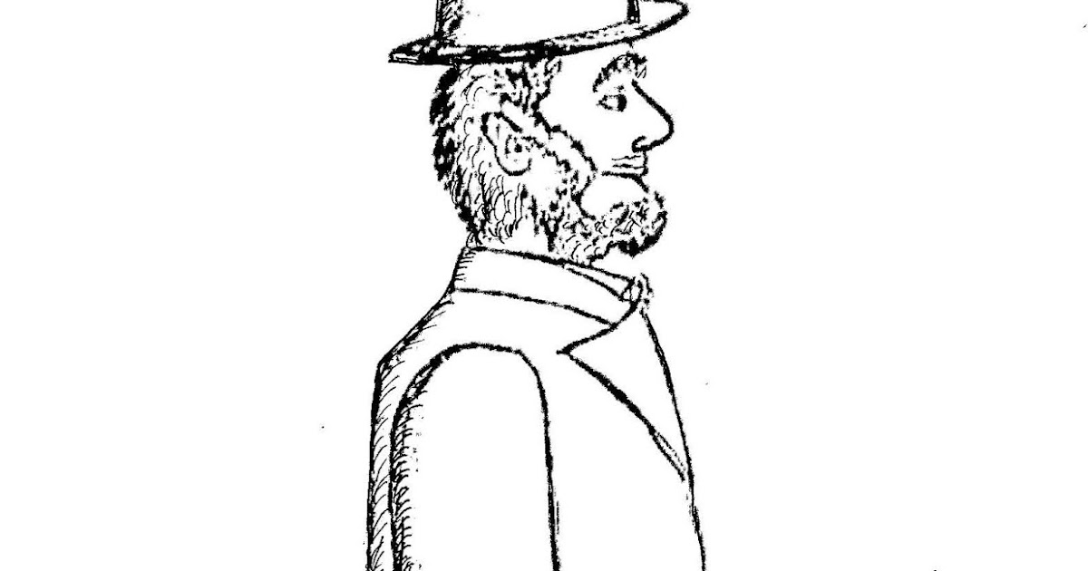 Robin's Great Coloring Pages: Abraham Lincoln coloring page