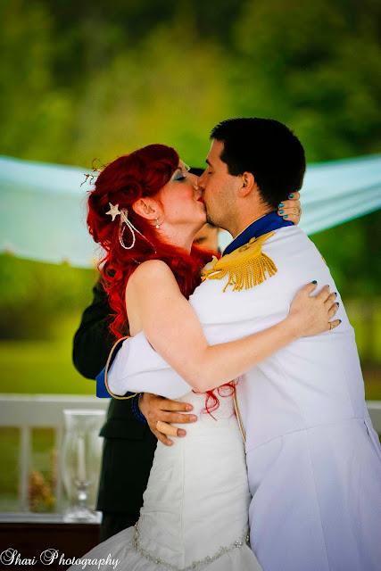 A Cosplay Under-the-Sea Disney Wedding