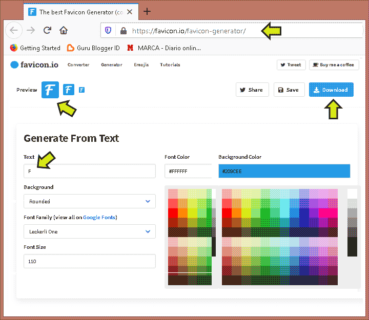 Cara Membuat Favicon Huruf cara-membuat-favicon-huruf