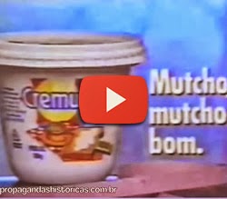 Propaganda do Cremucho, apresentado no Carnaval de 1992.