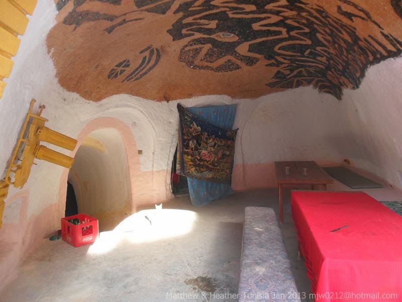 World's Beautiful Landscapes. Matmata, Troglodyte Houses in Tunisia