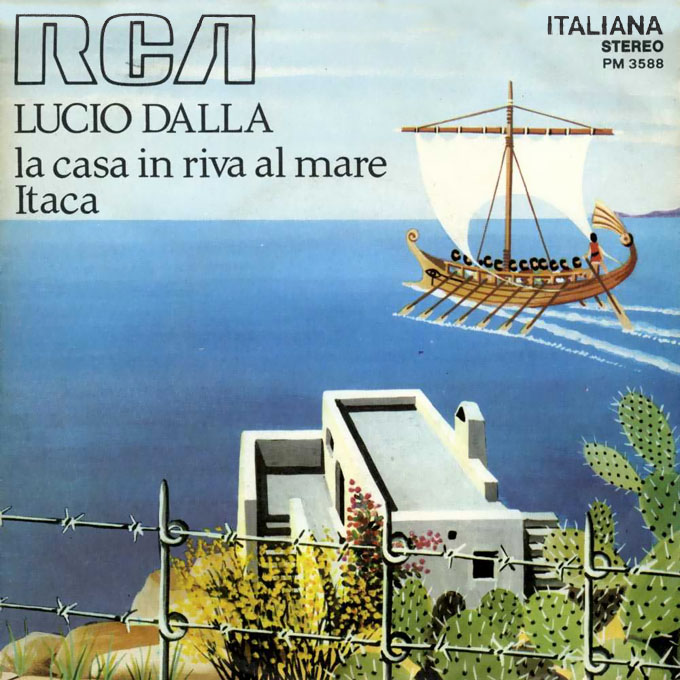 i 45 giri Lucio Dalla, La casa in riva al mare i 45 giri Lucio Dalla, La casa in riva al mare