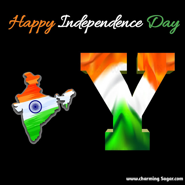 15 August Independence Day Images With Name A To Z Alphabet Letter