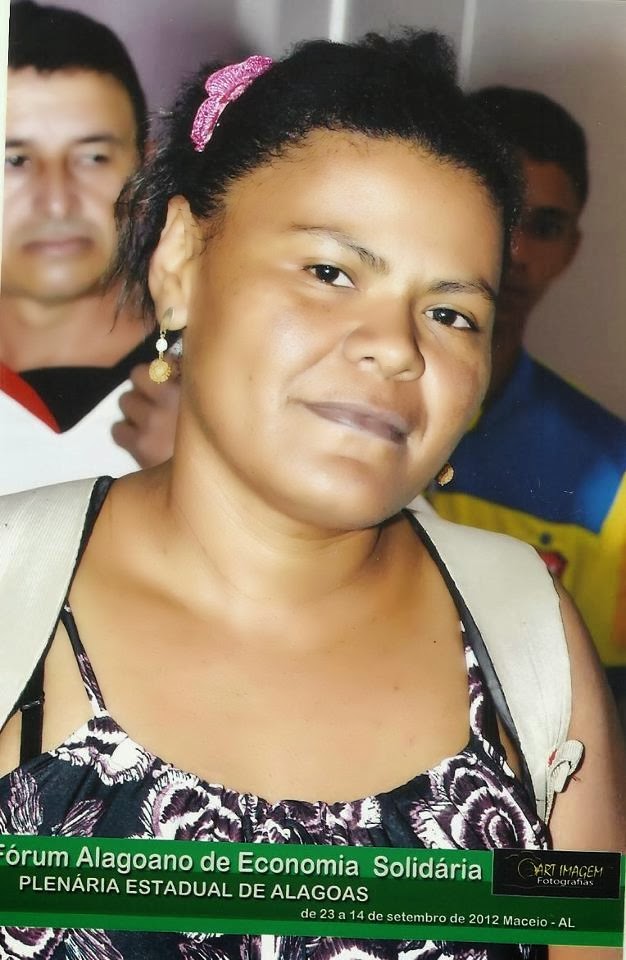 a presidente da associação dos quilombola da comunidade guaxinim.