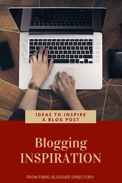 ideas to inspire a blog post