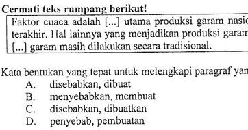 31 Contoh Soal Melengkapi Cerpen Yang Rumpang Kumpulan Contoh Soal