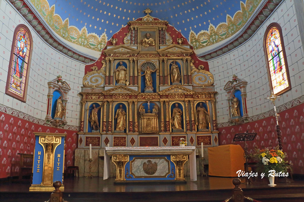 Retablo de la Iglesia de Ainhoa