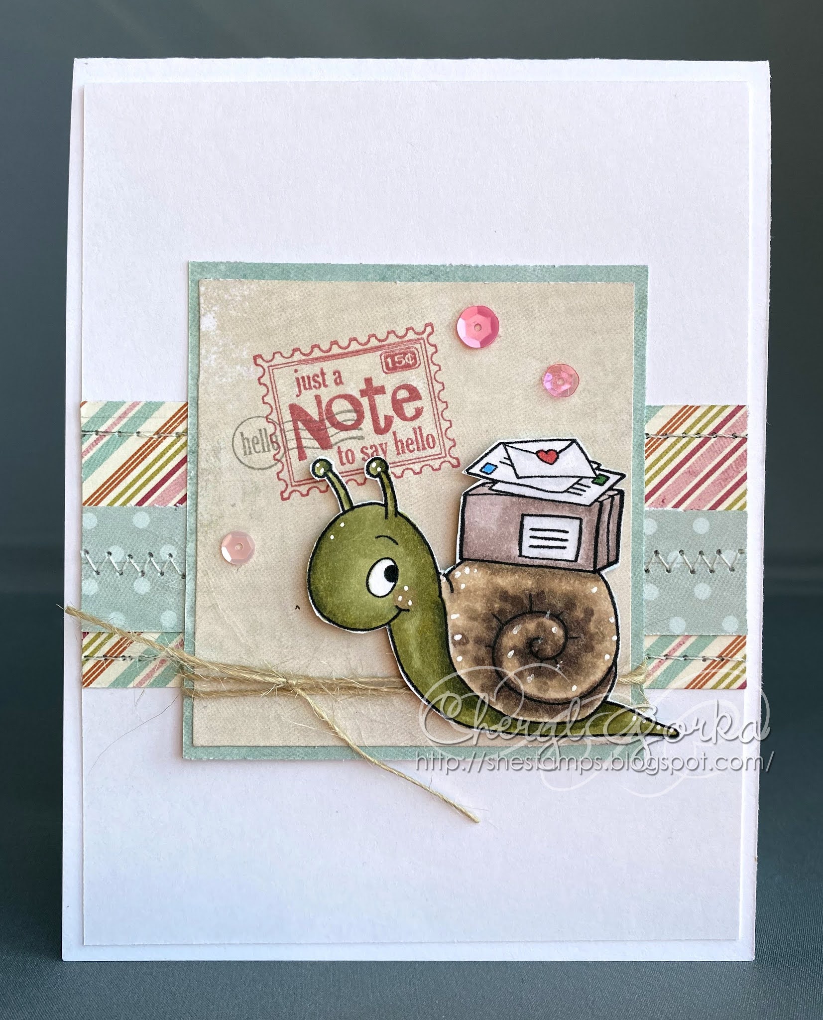 She Stamps Snail Mail reprised