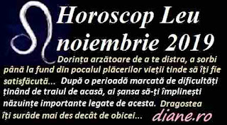 Horoscop noiembrie 2019 Leu 