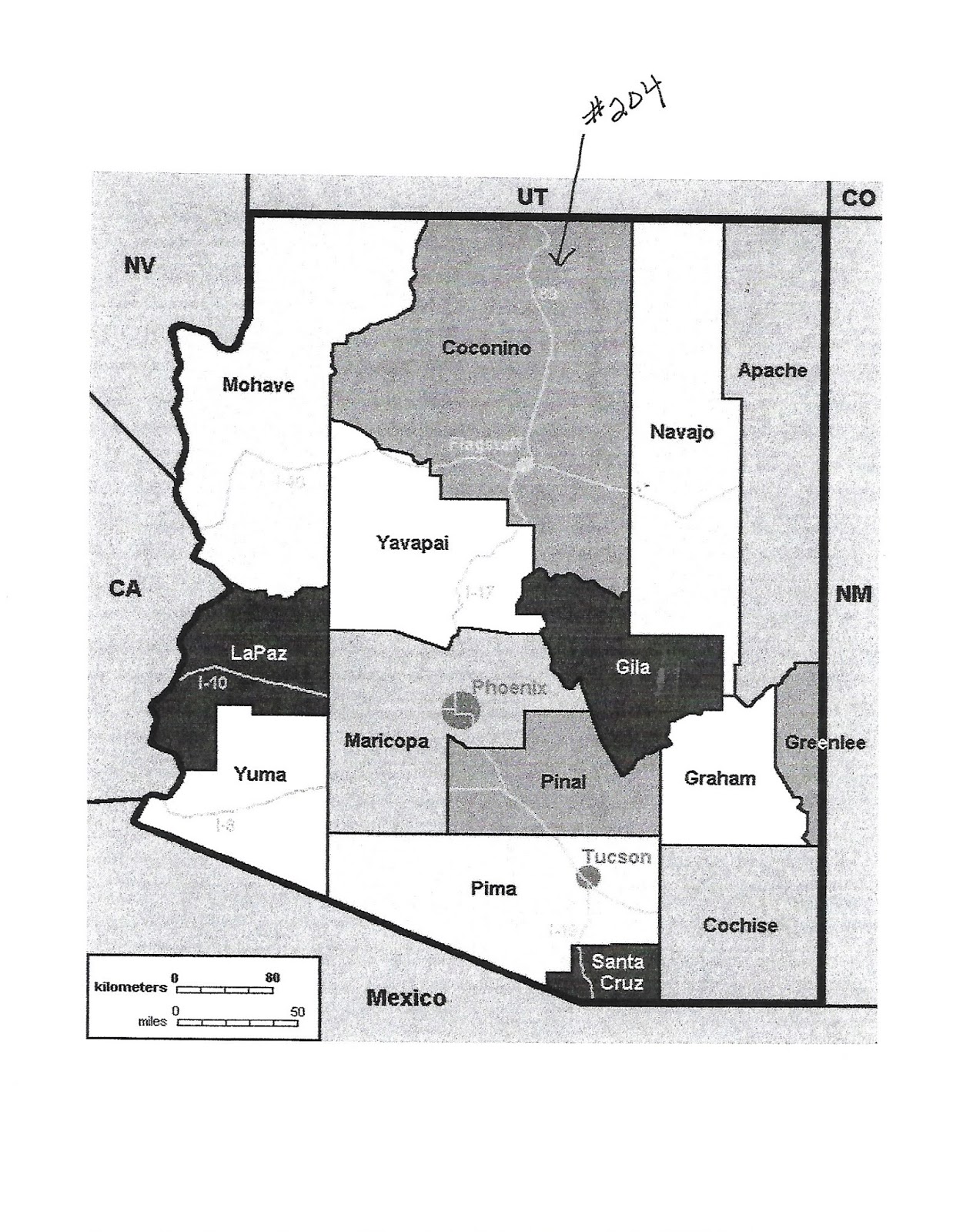 POSTCARD TRAVELER Stop 204 Arizona Coconino County Page Glen Canyon
