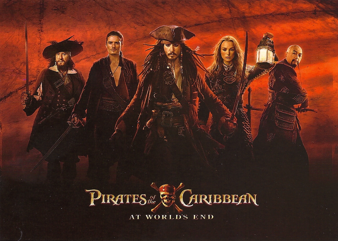 Пираты карибского моря сколько частей по порядку. Пираты Карибского моря at World end. Пираты Карибского моря 3 Постер.