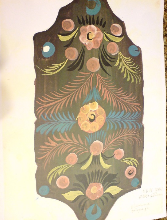 Прикамская роспись картинки