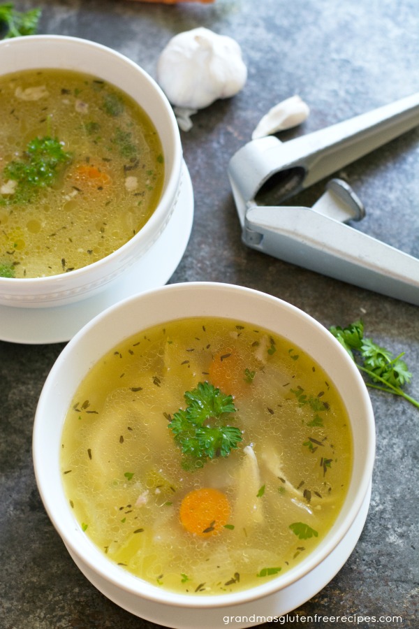 GRANDMA'S HOMEMADE CHICKEN SOUP CookToria