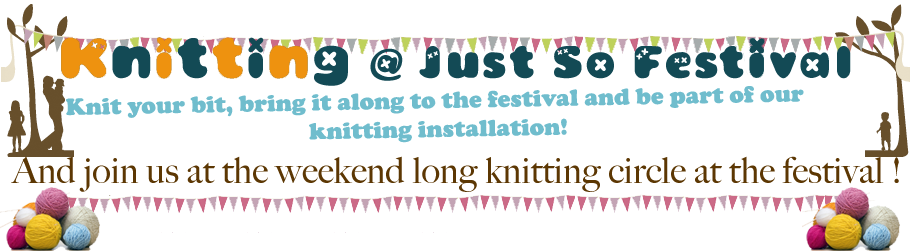 Knitting @   Just So Festival 2011