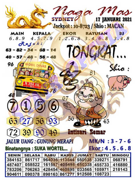 1 New Message Kode Syair Sydney 17 Januari 2021 Forum Syair Togel Hongkong Singapura Sydney