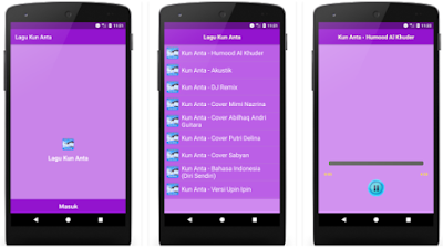 Lagu Kun Anta Ost Aplikasi For Android-1