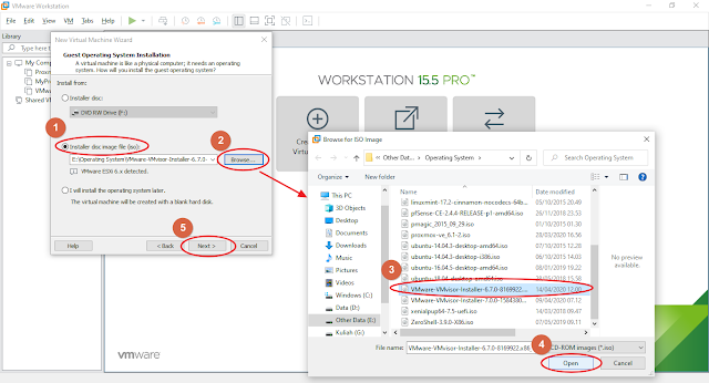 Instalasi VMware ESXI