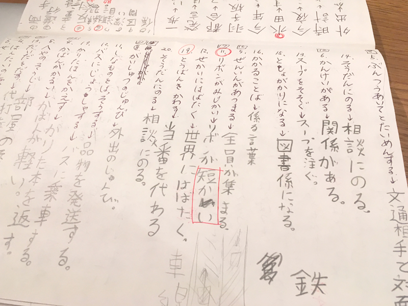 Picca Diary 小学3年生 漢字テスト対策