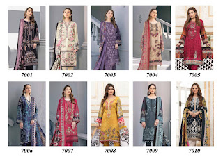 Iris Vol 7 Cotton Print Pakistani  Dress Material Collection