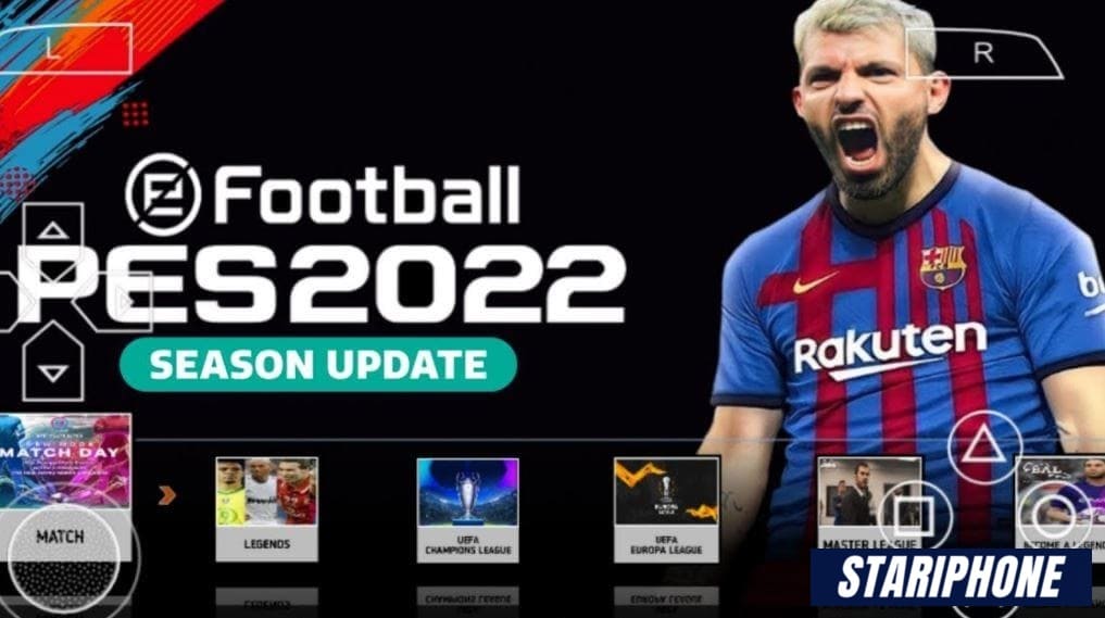 PES 2022 PPSSPP ISO Download PS 5 Camera PES 22 Offline