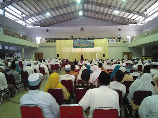 Manasik Massal Calon Jamaah Haji Kabupaten Bekasi di Gedung OSO Sport Center Grand Wisata Bekasi bersama SUSU HAJI SEHAT