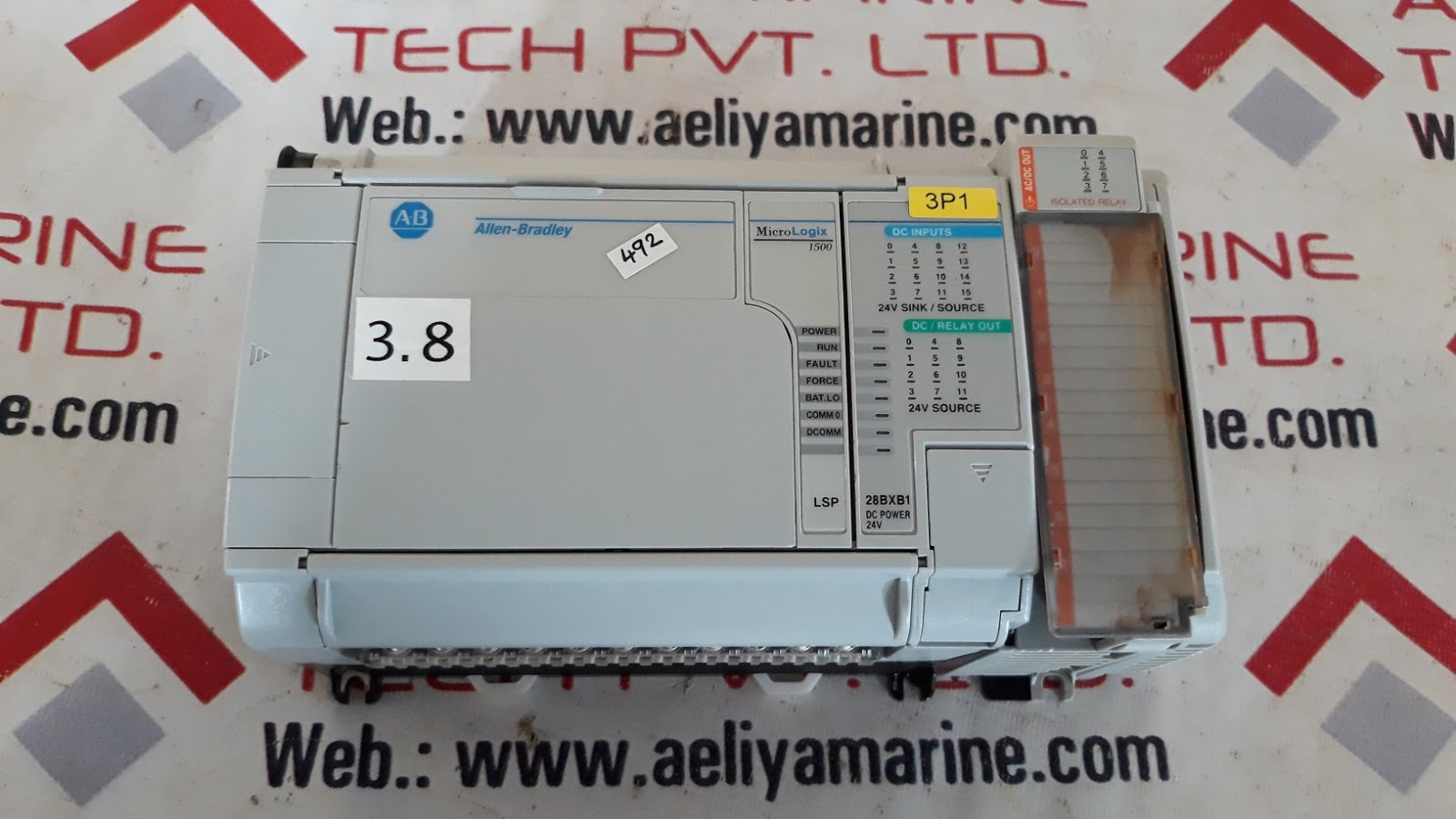 ALLEN-BRADLEY COMPACT I/O,1769-ECR,RIGHT END CAP TERMINATOR ...