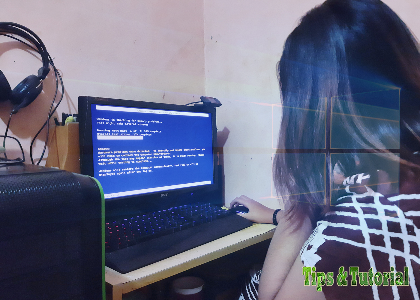 Memperbaiki Error Hardware problems were detected di Windows Memory