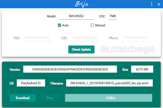 FRIJA - Samsung Firmware Downloader / Checker Latest Version
