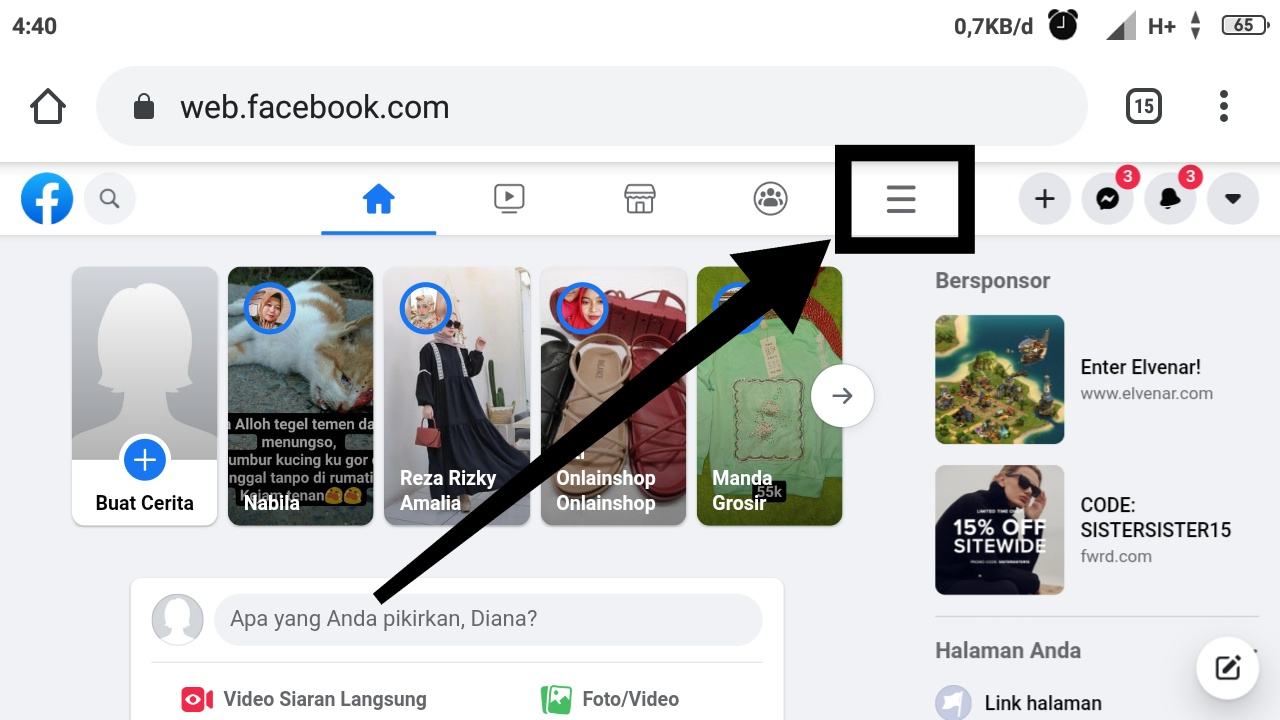 Cara mengganti nama Facebook yang ditolak Cara mengganti nama Facebook yang ditolak