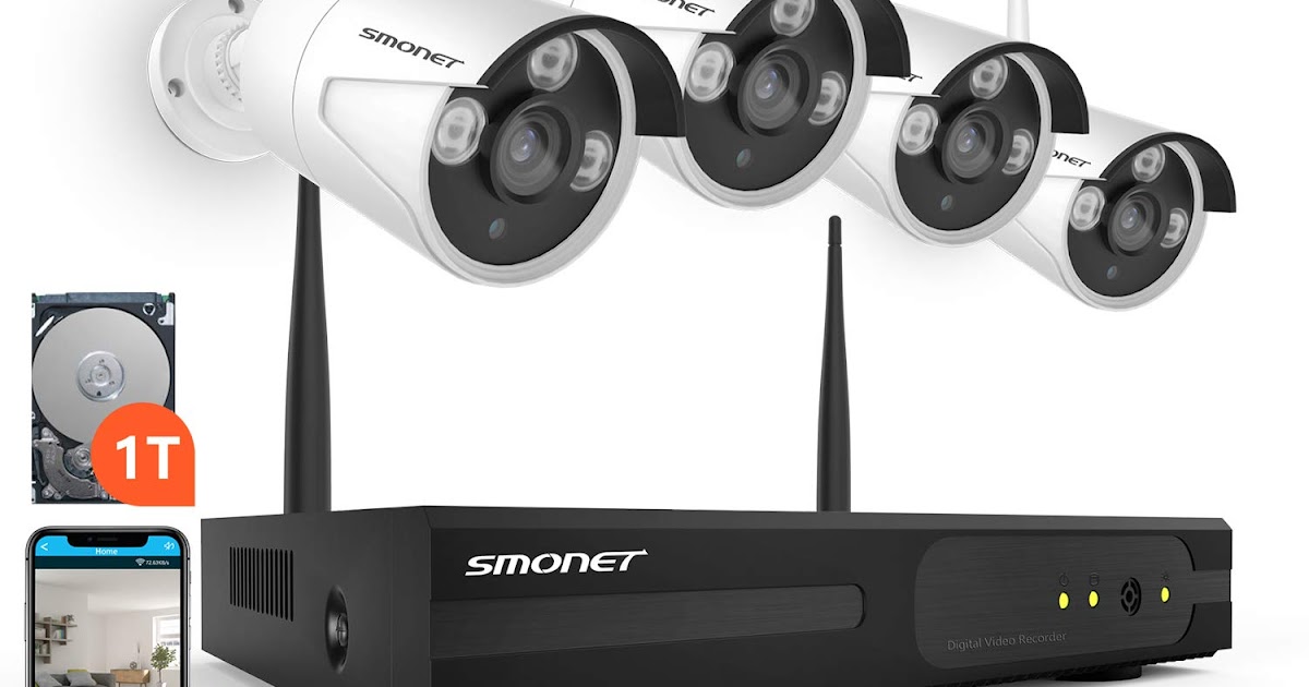 Best 7 Smonet HD NVR Wireless Security CCTV Surveillance Camera Systems