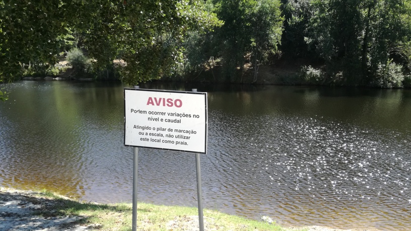 Aviso sobre variação do caudal no Rio Rabaçal Aviso sobre variação do caudal no Rio Rabaçal