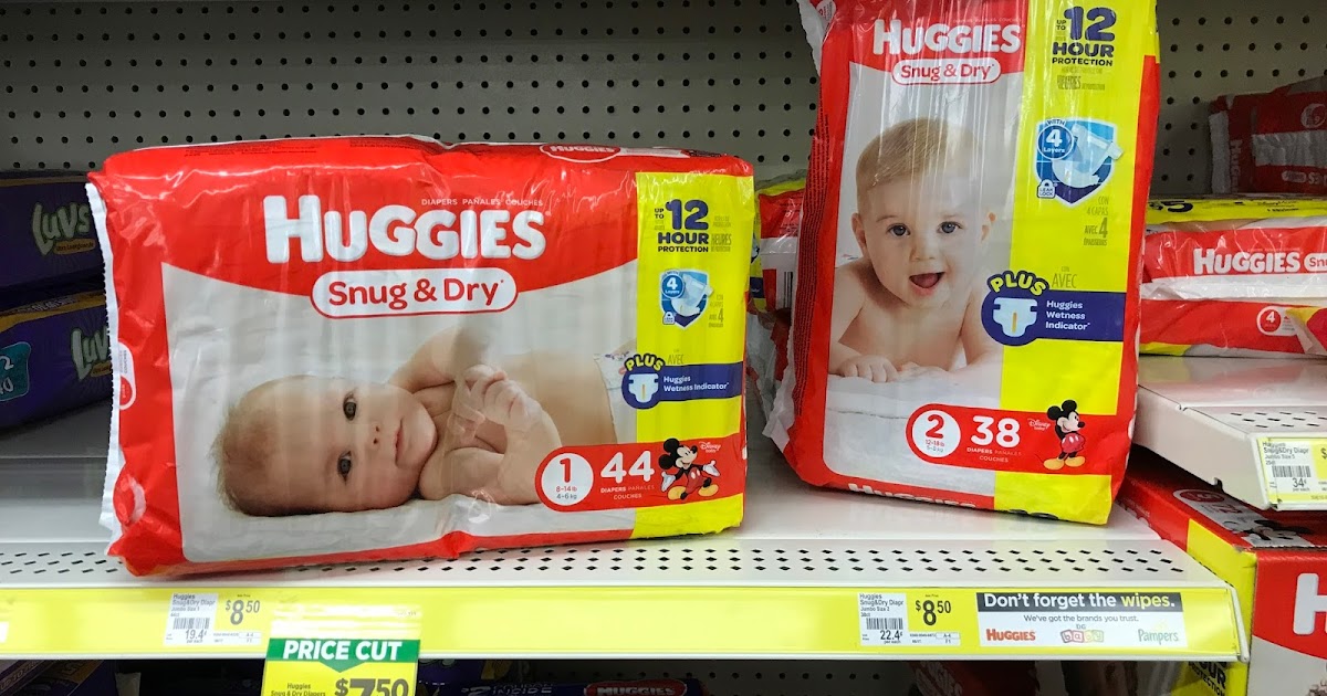 Dollar General Huggies Diapers As Low As 4 Per Pack (Usually 8.50!)
