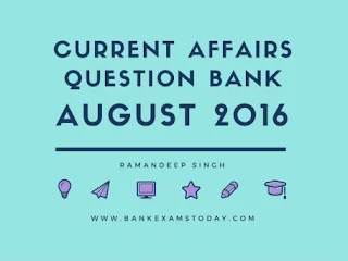 current affairs question bank