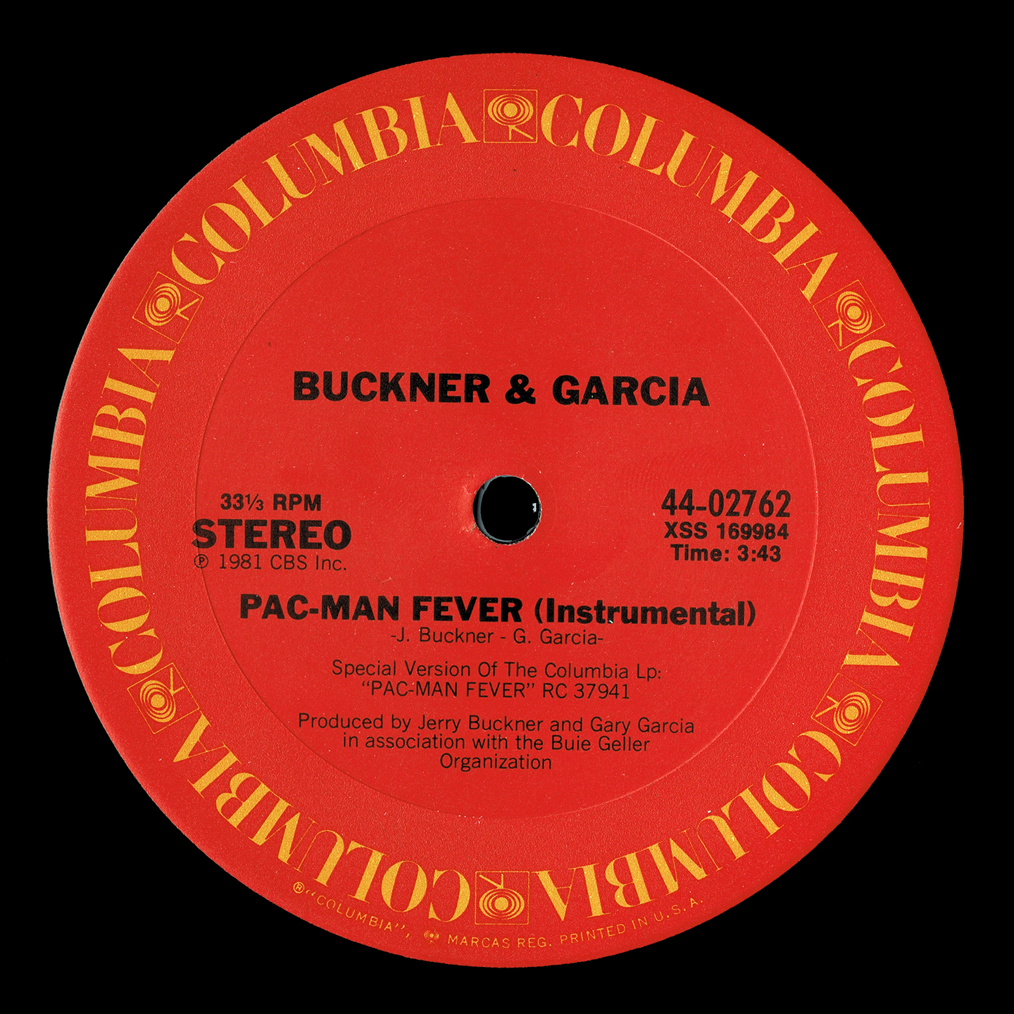 Missing Hits 7 BUCKNER + GARCIA PAC MAN FEVER (FLAC & MP3)