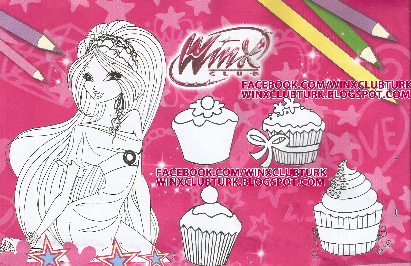 WINX CLUB SEZON 7 FLORA BOYAMA SAYFASI!