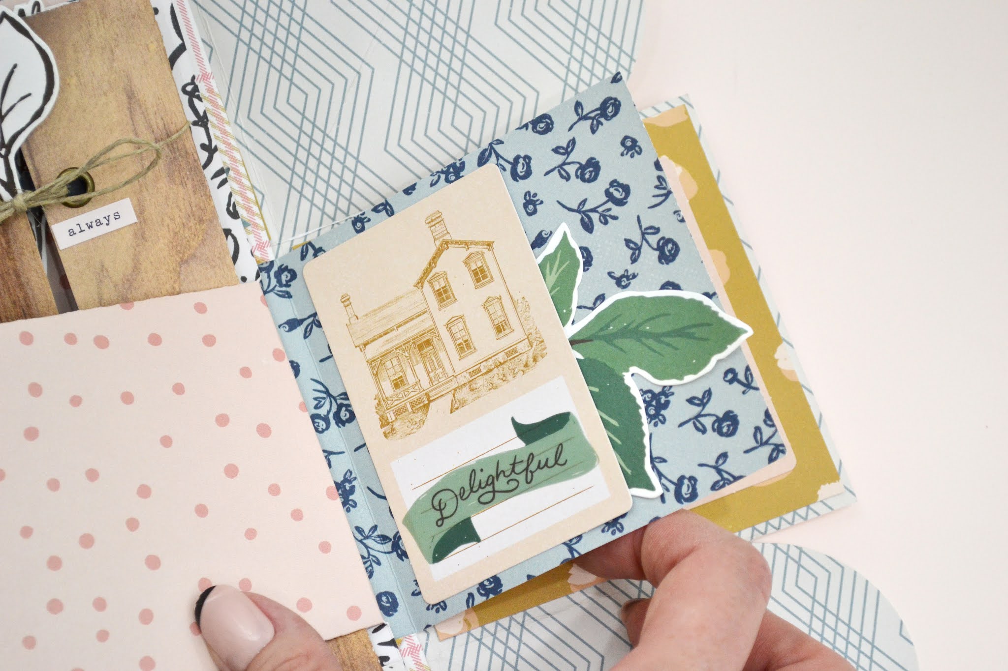 Aly Dosdall how to make an explosion box with the we r memory keepers