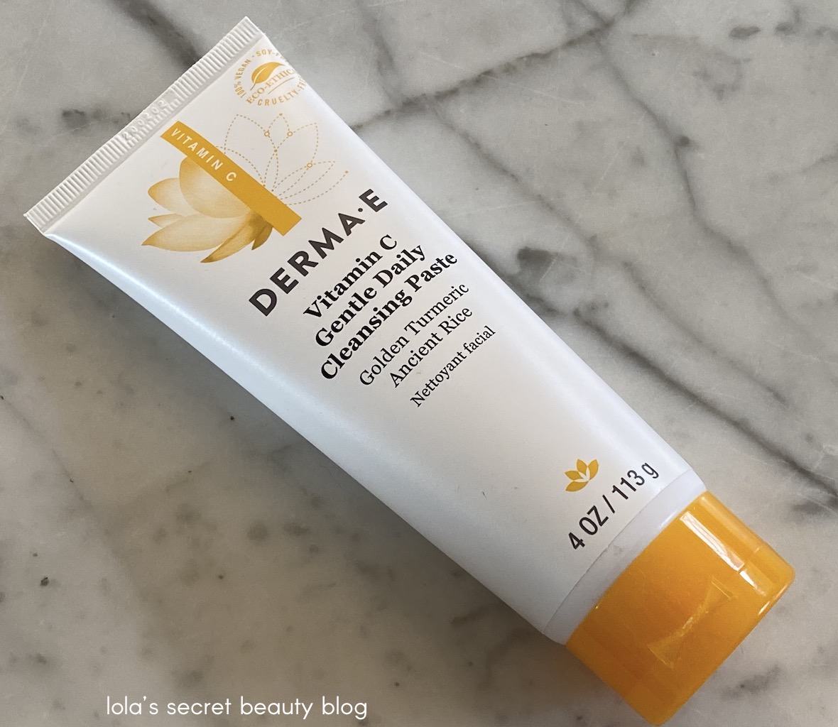 lola's secret beauty blog Derma E Vitamin C Gentle Daily Cleansing