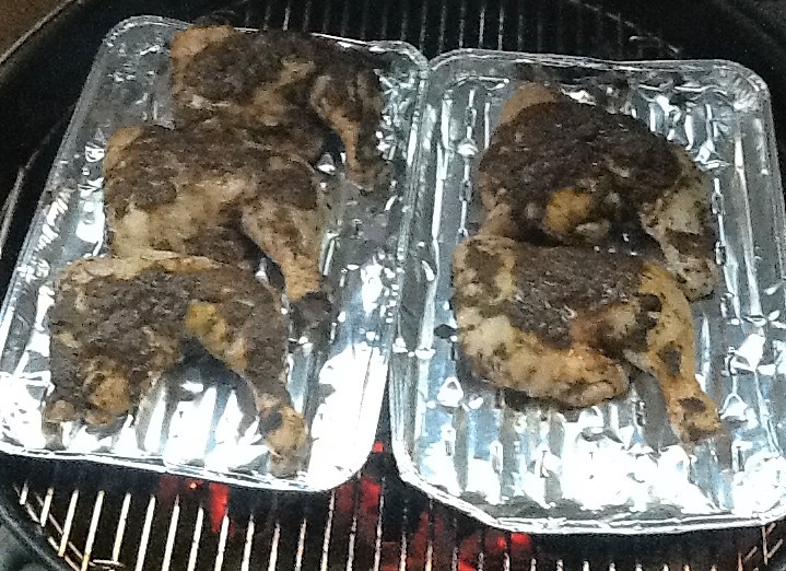 The Left Chapter Charcoal BBQ Jerk Style Chicken