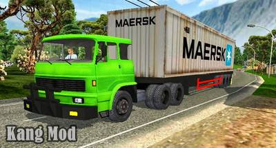 MOD BUSSID Truck Trailer Tua Bangka