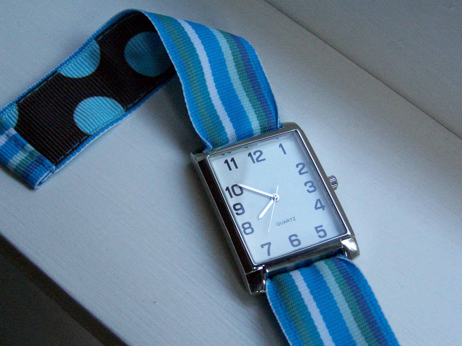Delorme Designs GROSGRAIN RIBBON WATCH