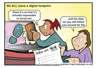 Your digital footprint, professional digital footprint